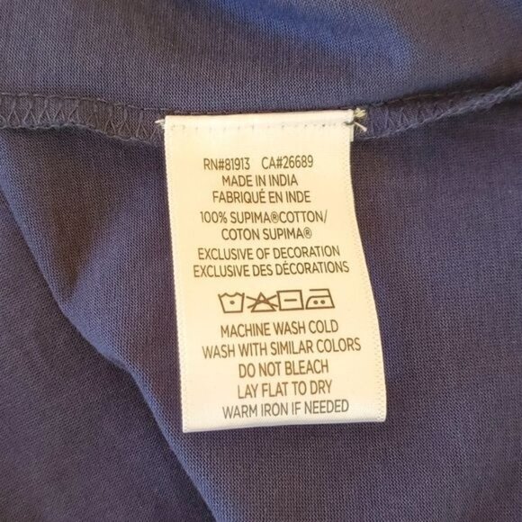 Robert Graham Stone Trail Logo Short Sleeve Navy Sz. XL Polo Golf Shirt - Picture 11 of 16